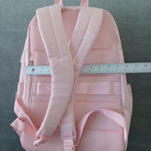 Bagsmart Travel Backpack Womens Pink Bonchemin 15.6 inch Laptop Bookbag Pockets - Picture 9 of 9